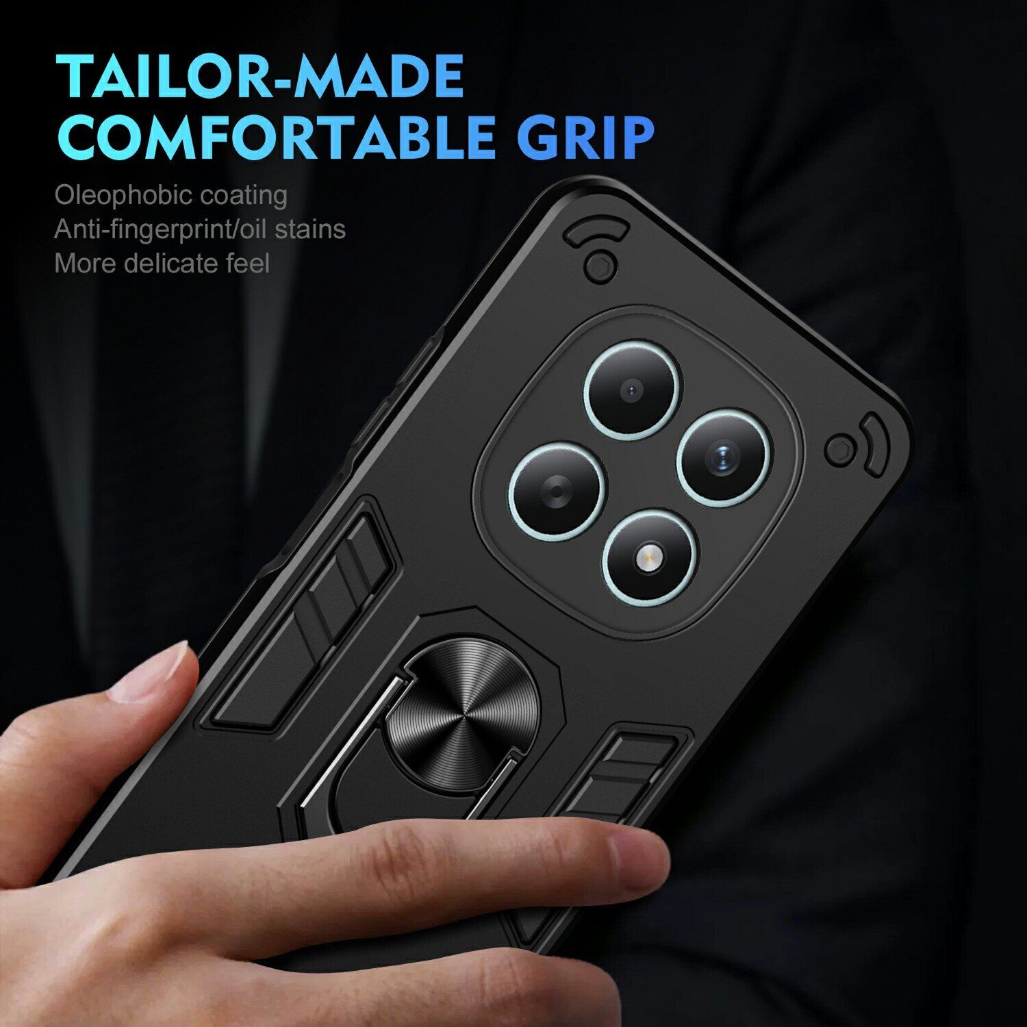 Захисний чохол Deexe Hybrid Shell для Xiaomi Redmi Note 15 5G / Poco M8 5G - Blue. Фото 5 Захисний чохол Deexe Hybrid Shell для Xiaomi Redmi Note 15 5G / Poco M8 5G - Blue (404617L). Фото 5 з 7