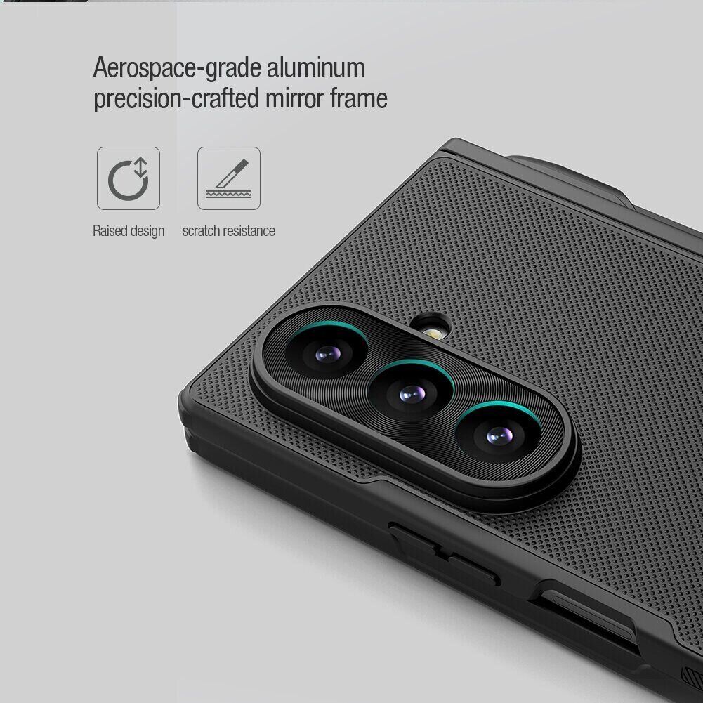 Пластиковий чохол NILLKIN Super Frosted Shield Magnetic (S Pen) для Samsung Galaxy Fold 8 Ultra - Transparent Black. Фото 15 Пластиковий чохол NILLKIN Super Frosted Shield Magnetic (S Pen) для Samsung Galaxy Fold 8 Ultra - Transparent Black (424070B). Фото 15 з 20