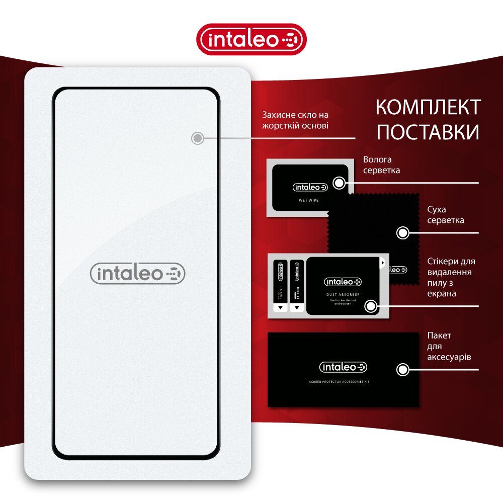 Защитное стекло Intaleo Full Glue для Xiaomi Redmi Note 15 - Black. Фото 7 Защитное стекло Intaleo Full Glue для Xiaomi Redmi Note 15 - Black (405524B). Фото 7 из 8