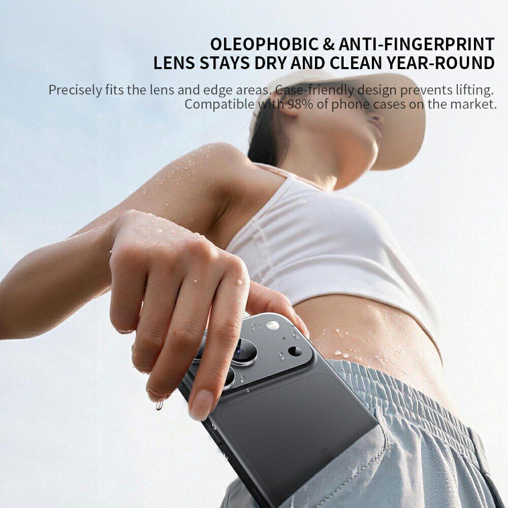 Защитное стекло на камеру ZGA Lens Protector для Apple iPhone 18 Pro Max - Black. Фото 8 Защитное стекло на камеру ZGA Lens Protector для Apple iPhone 18 Pro Max - Black (423903B). Фото 8 из 10
