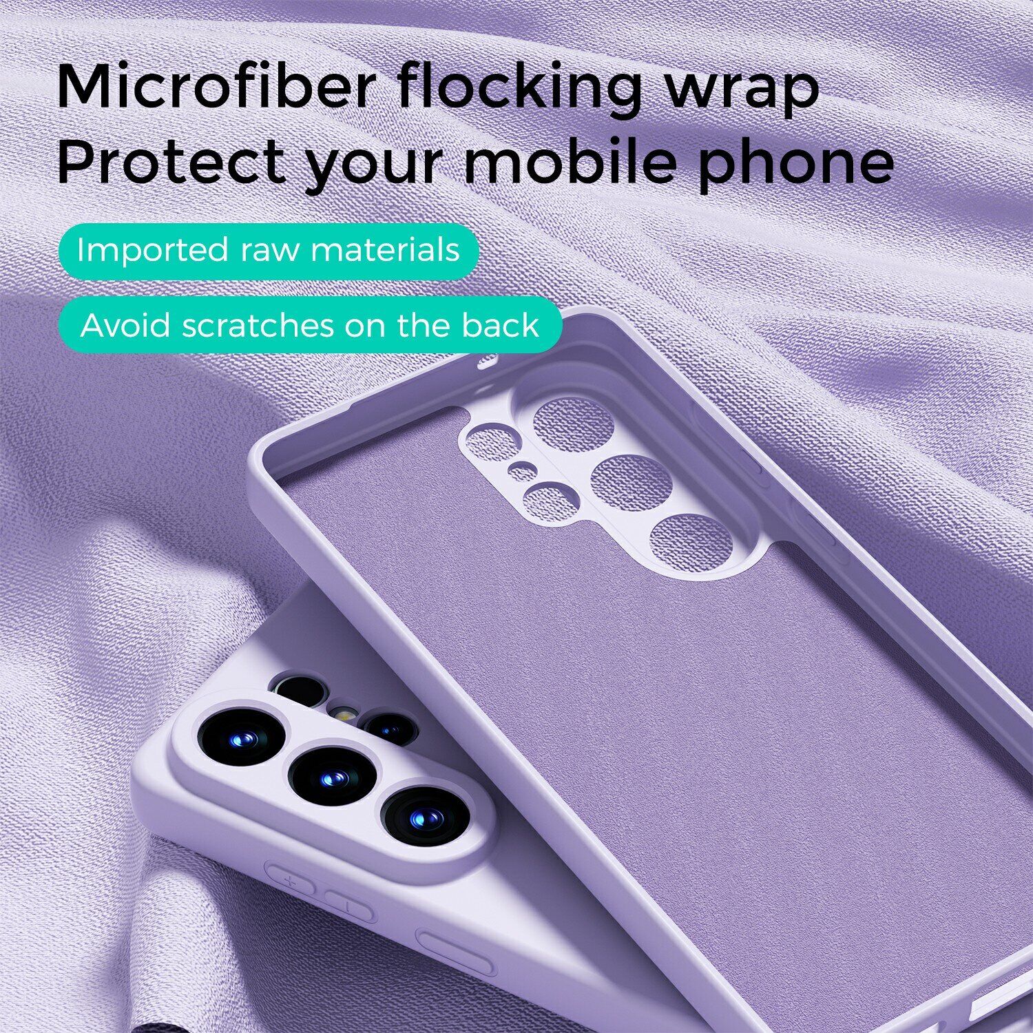 Защитный чехол ABEEL Lyra Skin with MagSafe для Samsung Galaxy S26 FE - Purple. Фото 3 Защитный чехол ABEEL Lyra Skin with MagSafe для Samsung Galaxy S26 FE - Purple (412770V). Фото 3 из 7