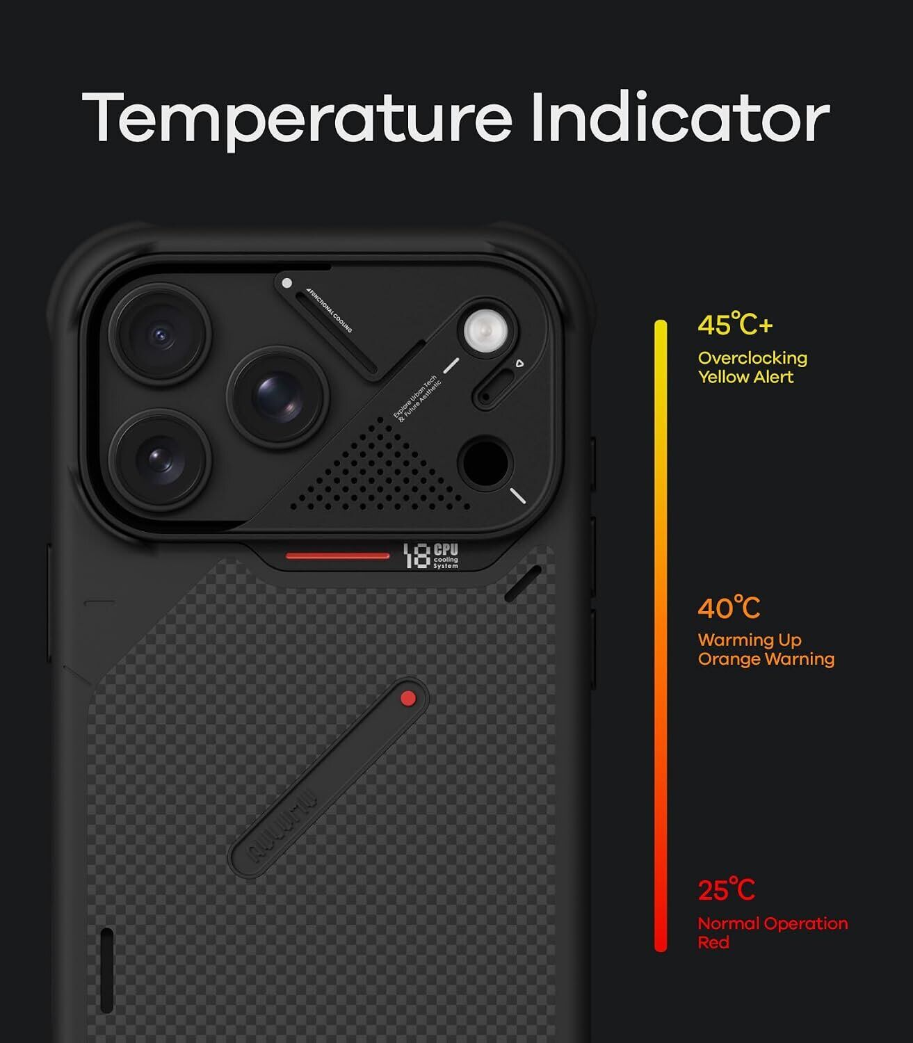 Защитный чехол AULUMU Armor Shockproof Aramid Fiber Case для iPhone 18 Pro Max / 17 Pro Max - Black. Фото 12 Защитный чехол AULUMU Armor Shockproof Aramid Fiber Case для iPhone 18 Pro Max / 17 Pro Max - Black (423926B). Фото 12 из 13