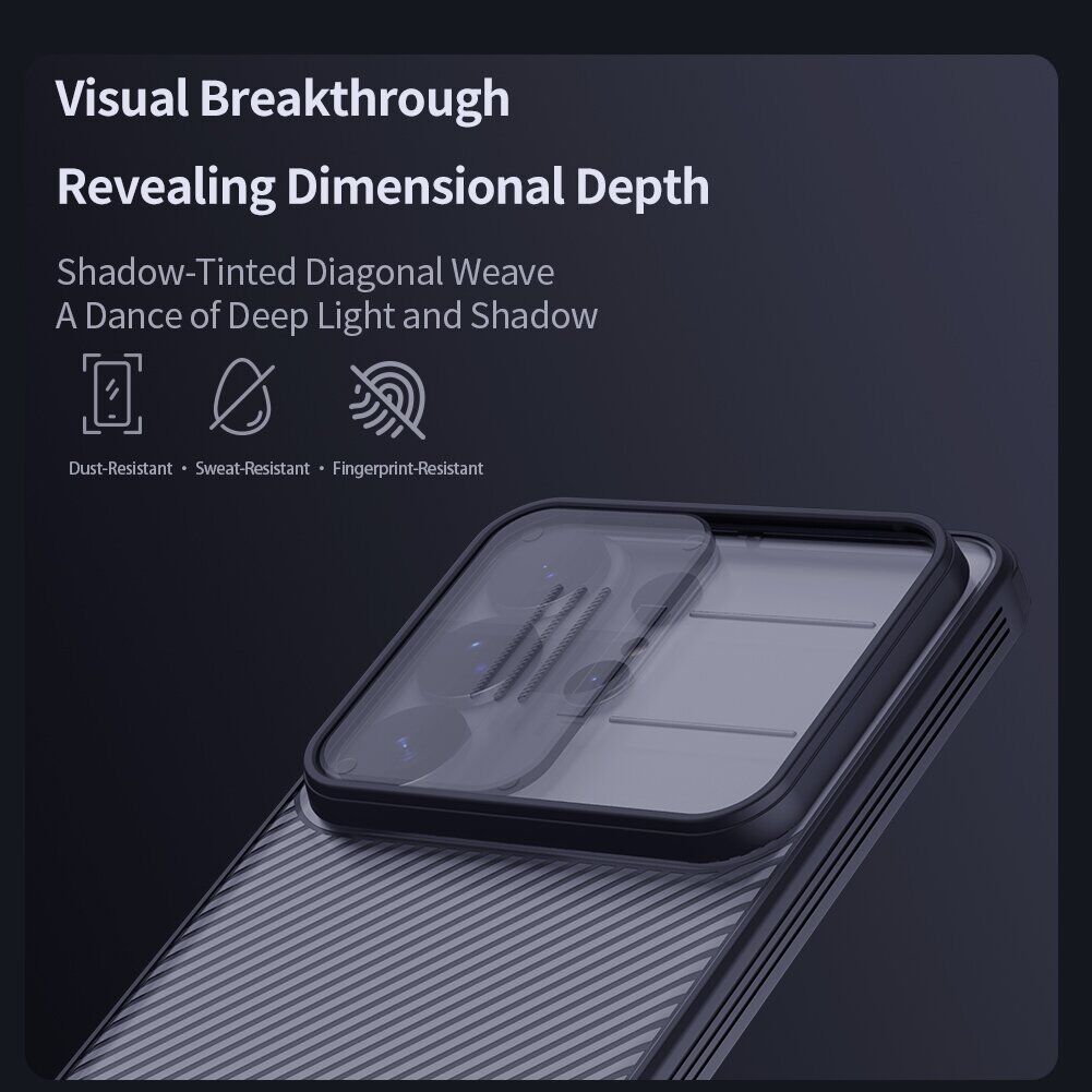 Захисний чохол NILLKIN CamShield Pro (Clear Version) для Samsung Galaxy S26 Ultra - Black. Фото 17 Захисний чохол NILLKIN CamShield Pro (Clear Version) для Samsung Galaxy S26 Ultra - Black (404438B). Фото 17 з 18