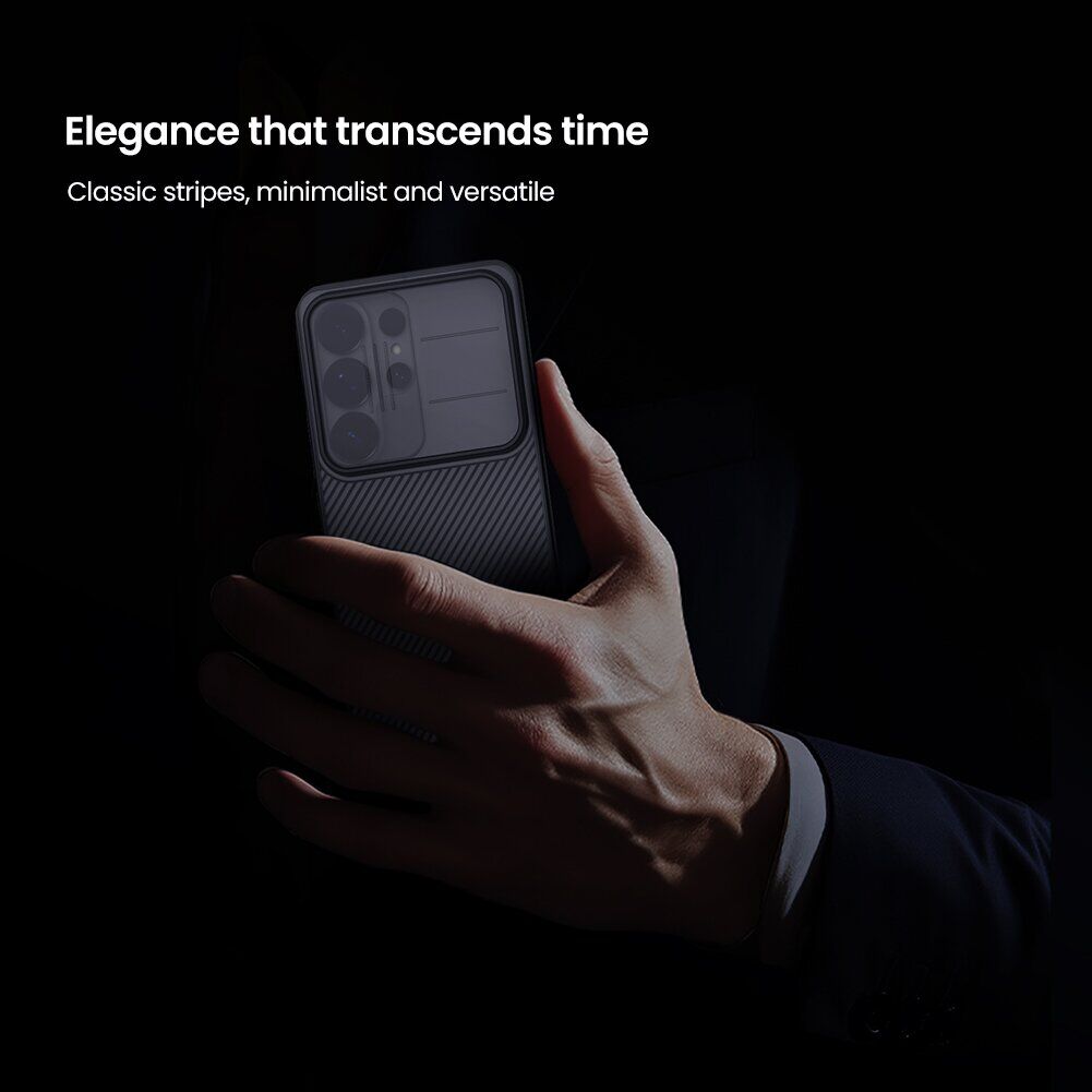 Захисний чохол NILLKIN CamShield Pro (Clear Version) для Samsung Galaxy S26 Ultra - Black. Фото 13 Захисний чохол NILLKIN CamShield Pro (Clear Version) для Samsung Galaxy S26 Ultra - Black (404438B). Фото 13 з 18