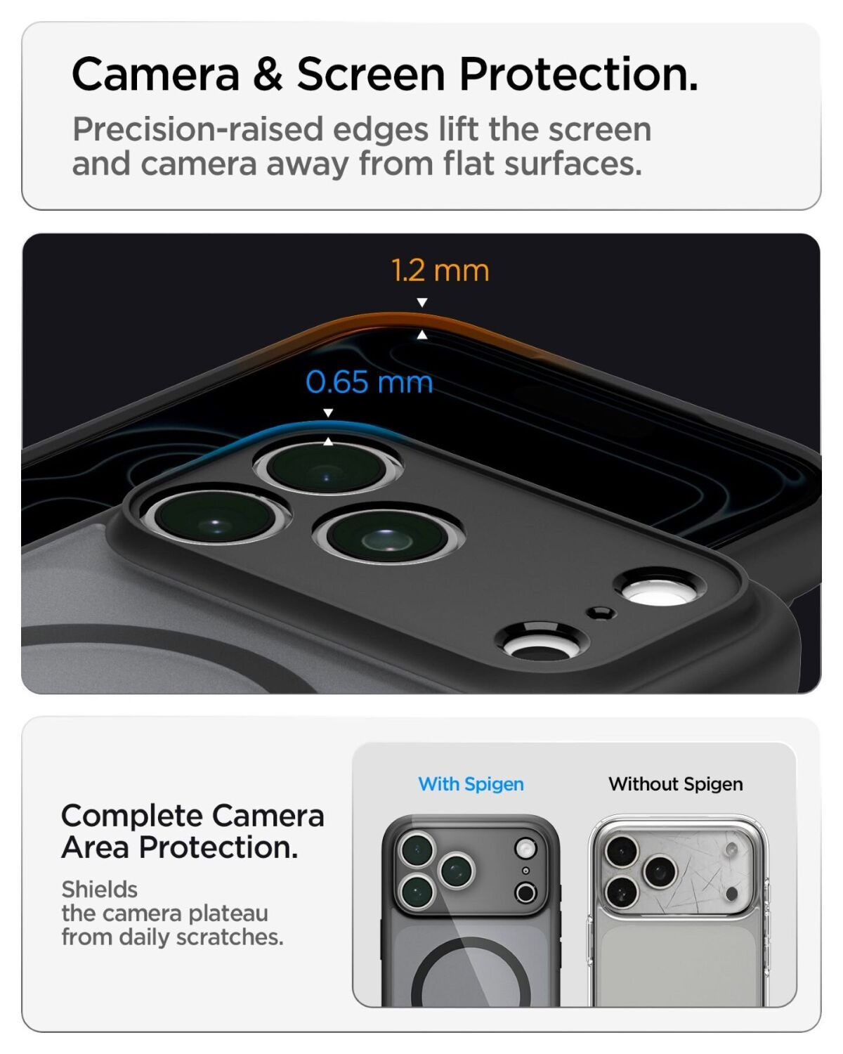Защитный чехол Spigen Ultra Hybrid MagSafe для iPhone 18 Pro Max (ACS11918) - Frost Blue. Фото 12 Защитный чехол Spigen Ultra Hybrid MagSafe для iPhone 18 Pro Max (ACS11918) - Frost Blue (440310ML). Фото 12 из 13