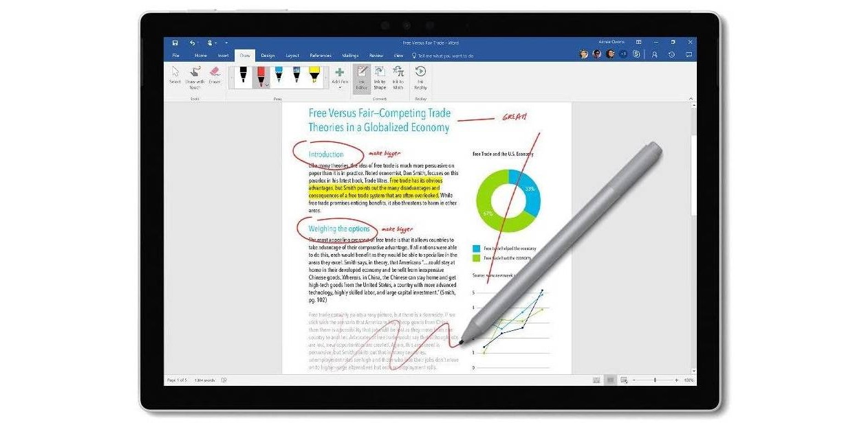 Совместим с устройствами Surface
