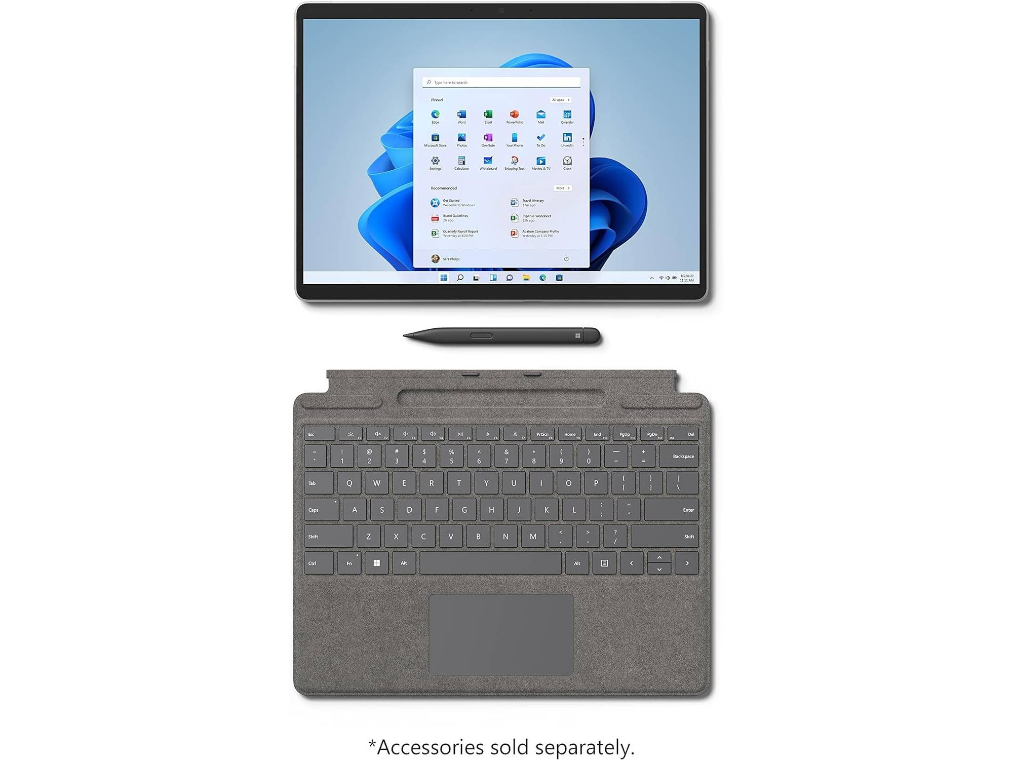 Создана для Surface Pro 8, 9 и X