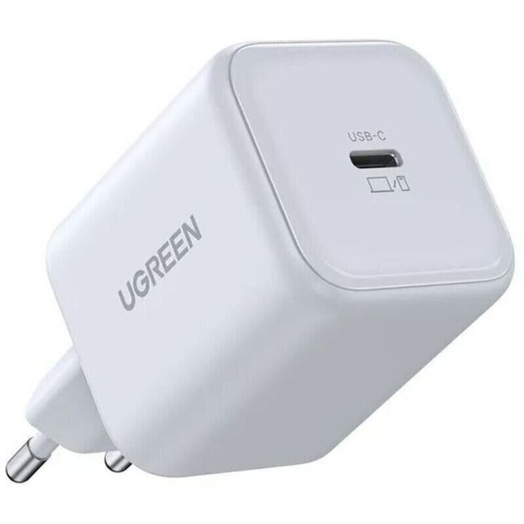 Сетевое зарядное устройство UGREEN X524 GaN 45W Type-C (65053) - White (960244W) Сетевое зарядное устройство UGREEN X524 GaN 45W Type-C (65053) - White: фото 1 из 12