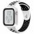 Ремешок Deexe Dot Color для Apple Watch 42 (Series 10) / 41 / 40 / SE 40 / 38 - White / Black: фото 1 из 6