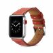 Шкіряний ремінець Deexe Classic для Apple Watch 42 (Series 10) / 41 / 40 / SE 40 / 38 - Red (236203B). Фото 5 з 6