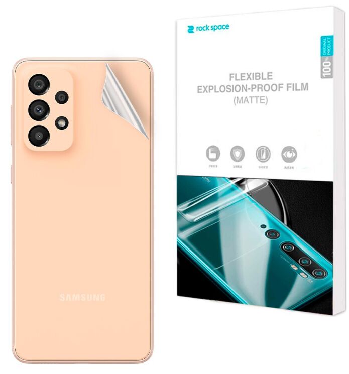 Антиблікова плівка на задню панель RockSpace Explosion-Proof Matte для Samsung Galaxy A33 (A336): фото 1 з 9