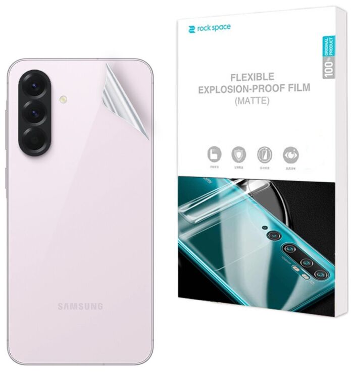 Антиблікова плівка на задню панель RockSpace Explosion-Proof Matte для Samsung Galaxy A56 (A566): фото 1 з 9