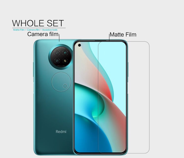 Антибликовая пленка NILLKIN Matte для Xiaomi Redmi Note 9T: фото 7 из 10