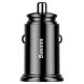 Автомобильное зарядное устройство Baseus Circular Plastic (30W, 2USB) CCALL-YD01 - Black (923224B). Фото 5 из 14