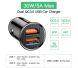 Автомобильное зарядное устройство Baseus Circular Plastic (30W, 2USB) CCALL-YD01 - Black (923224B). Фото 9 из 14