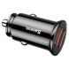 Автомобильное зарядное устройство Baseus Circular Plastic (30W, 2USB) CCALL-YD01 - Black (923224B). Фото 6 из 14