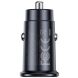 Автомобильное зарядное устройство Baseus GoTrip DP1 (2Type-C) 30W (C00072300123-01) - Black (923413B). Фото 3 из 18