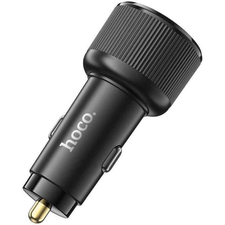 Автомобильное зарядное устройство Hoco NZ17 45W (USB + 2Type-C) - Black: фото 6 из 9