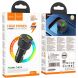 Автомобильное зарядное устройство Hoco NZ17 45W (USB + 2Type-C) - Black (923402B). Фото 7 из 9