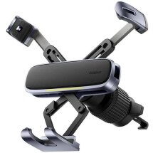 Автомобильный держатель Baseus UltraControl Gravity (C40483401813-00) - Grey: фото 1 из 12