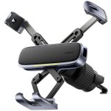 Автомобильный держатель Baseus UltraControl Gravity (C40483401813-00) - Grey: фото 1 из 12