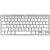 Беспроводная клавиатура Trust Basics (25486) - White: фото 1 из 4