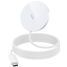 Бездротовий зарядний пристрій Hoco CW63 Pro QI2 (25W) - White: фото 1 з 8
