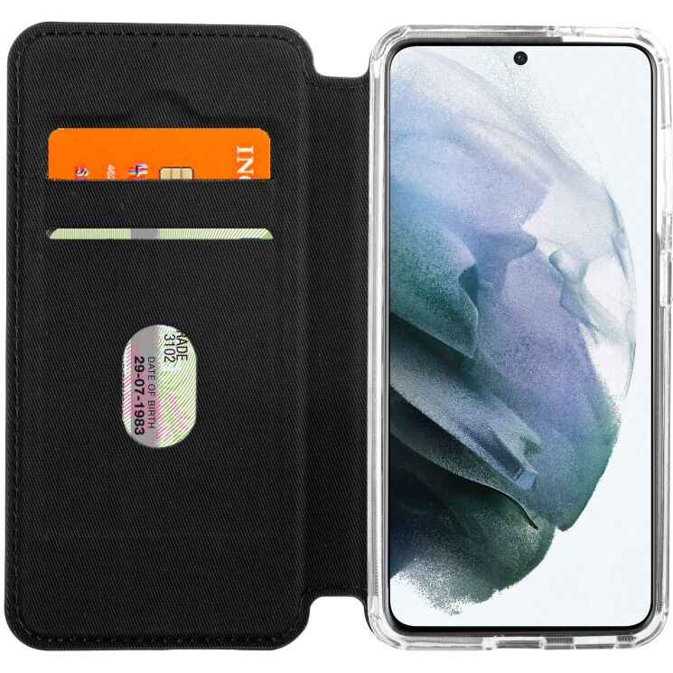 Чохол 3SIXT SlimFolio для Samsung Galaxy S21 (G991) 3S-2066 - Black: фото 3 з 10