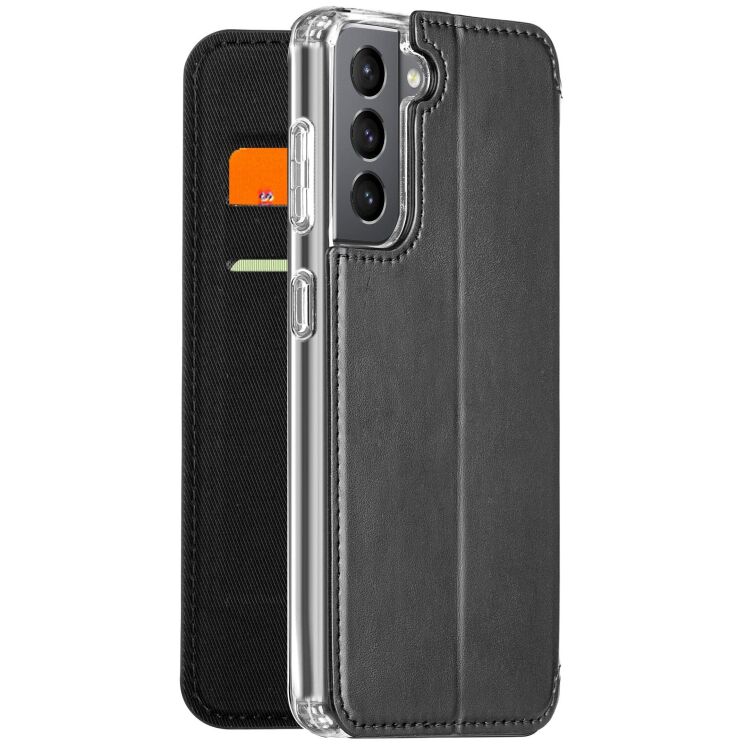Чохол 3SIXT SlimFolio для Samsung Galaxy S21 (G991) 3S-2066 - Black: фото 2 з 10