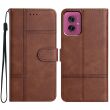 Чехол Deexe Blaze Case для Motorola Moto G55 - Coffee (366136C)