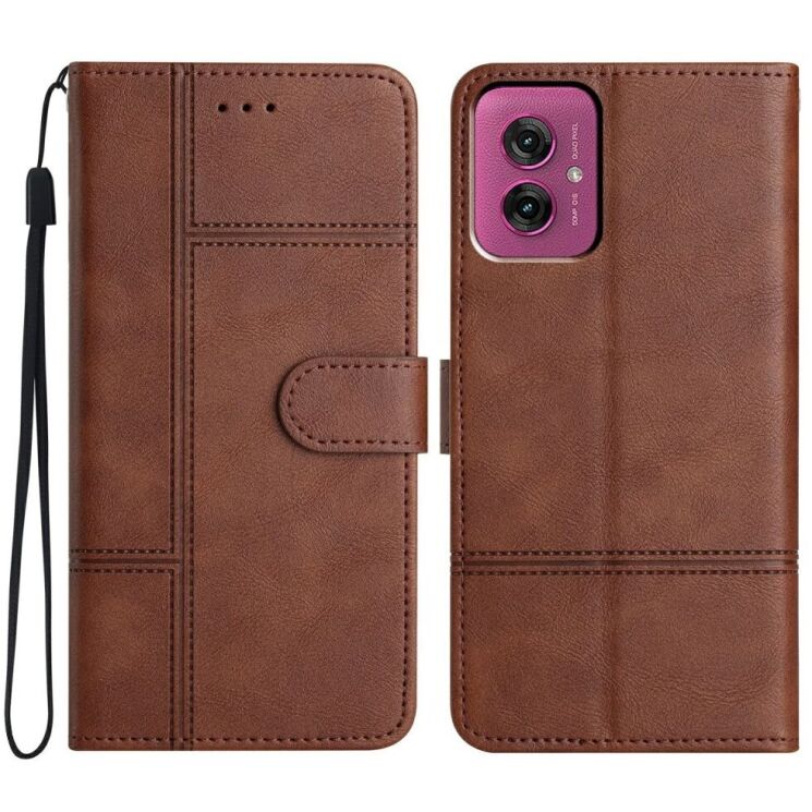 Чехол Deexe Blaze Case для Motorola Moto G55 - Coffee: фото 1 из 10