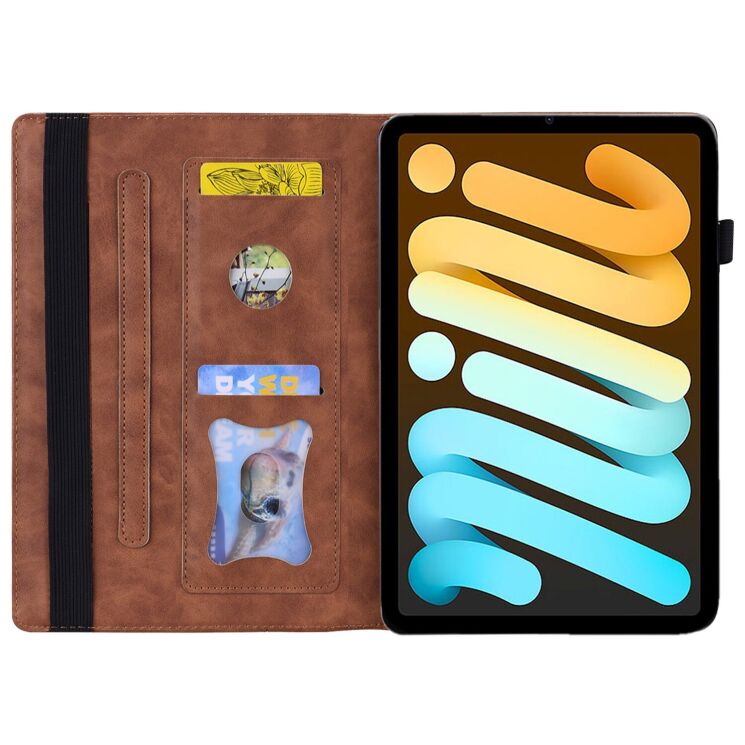 Чехол Deexe Business Style для iPad mini 8 - Brown: фото 2 из 9