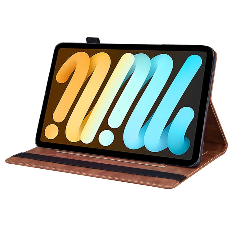 Чехол Deexe Business Style для iPad mini 8 - Brown: фото 3 из 9