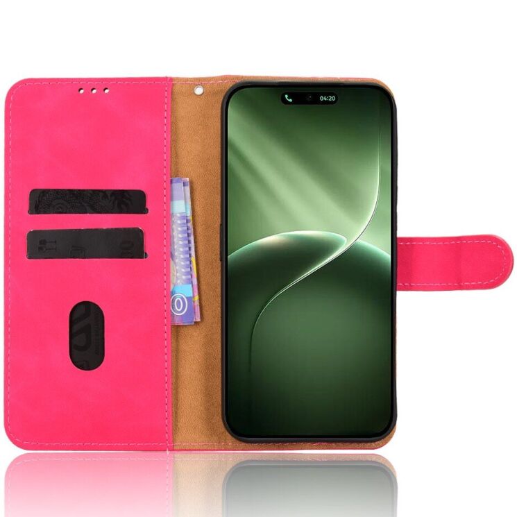 Чохол Deexe Classic Wallet для TECNO Camon 50 - Rose (386332RO) Чохол Deexe Classic Wallet для TECNO Camon 50 - Rose: фото 2 з 7