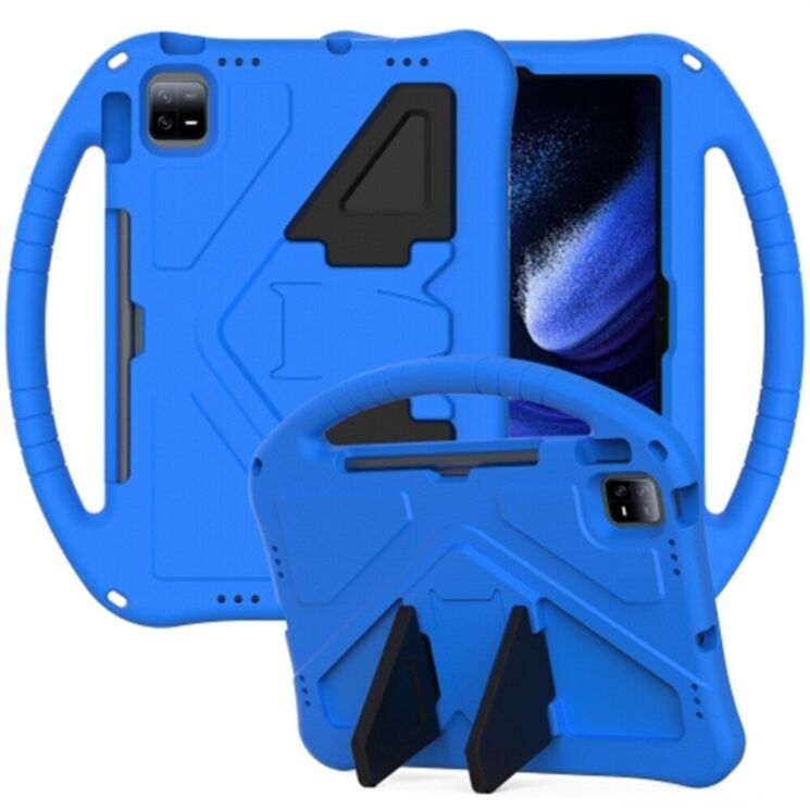Чехол Deexe KickStand Cover для Xiaomi Pad 6 / 6 Pro - Blue: фото 1 из 5