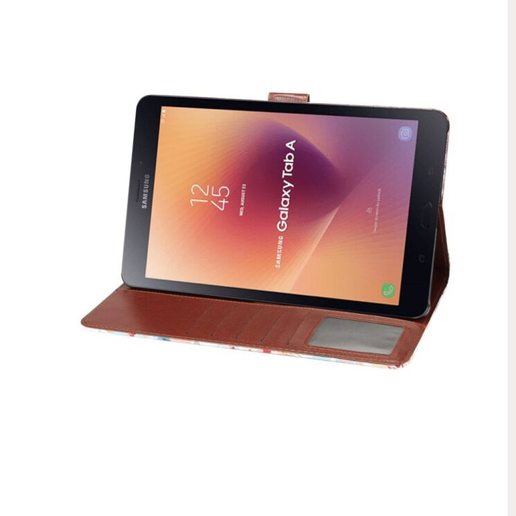 Чехол Deexe Peony Pattern для Samsung Galaxy Tab A 10.5 (T590/595) - White: фото 3 из 5