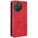 Чехол Deexe Retro Style для Blackview Shark 8 / Oscal Tiger 12 - Red (378102R). Фото 6 из 7