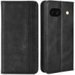 Чохол Deexe Retro Style для Google Pixel 8A - Black (341020B)