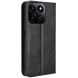 Чехол Deexe Retro Style для Honor 200 Smart - Black (366908B). Фото 6 из 7