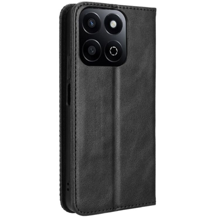 Чехол Deexe Retro Style для Honor 200 Smart - Black: фото 6 из 7