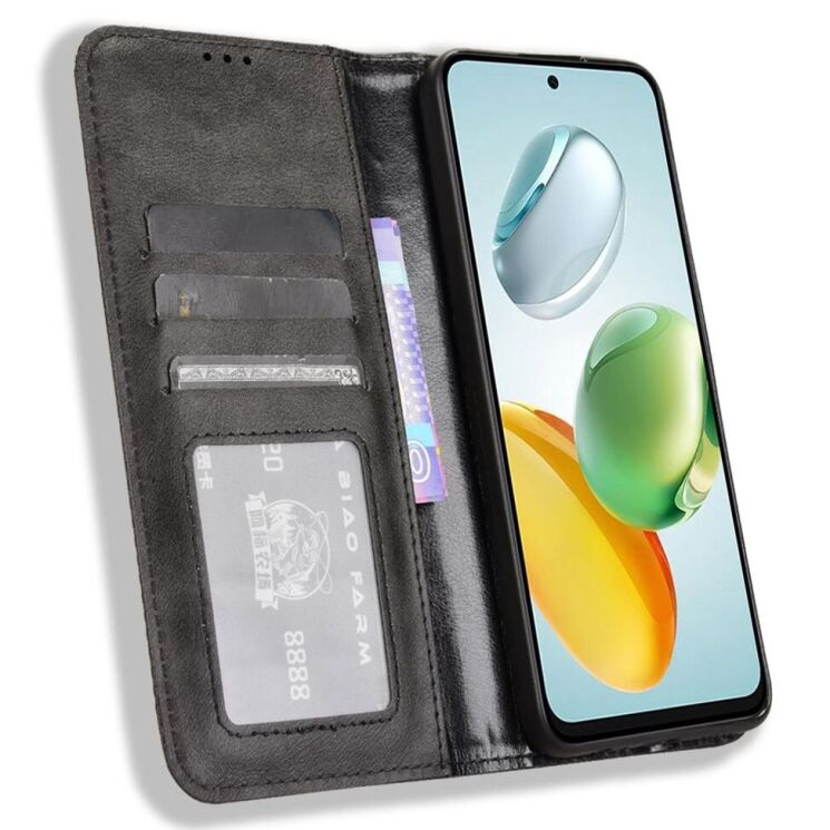 Чехол Deexe Retro Style для Honor 200 Smart - Black: фото 2 из 7