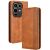 Чехол Deexe Retro Style для Infinix Note 50 / Note 50 Pro - Brown: фото 1 из 7