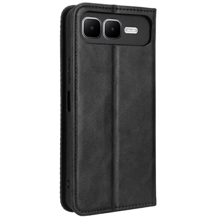 Чохол Deexe Retro Style для Infinix Smart 10 Plus - Black: фото 6 з 20