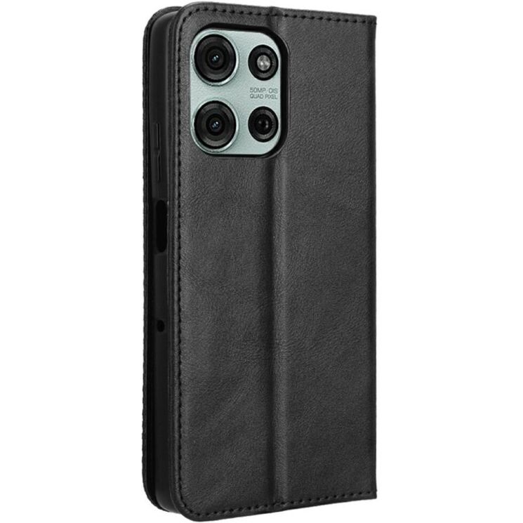 Чохол Deexe Retro Style для Motorola Moto G75 - Black: фото 6 з 8