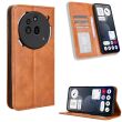 Чехол Deexe Retro Style для Nothing Phone (3a) Pro - Brown (377614Z)