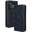 Чехол Deexe Retro Style для Realme GT Neo 6 SE / GT 6T - Blue (356106L)