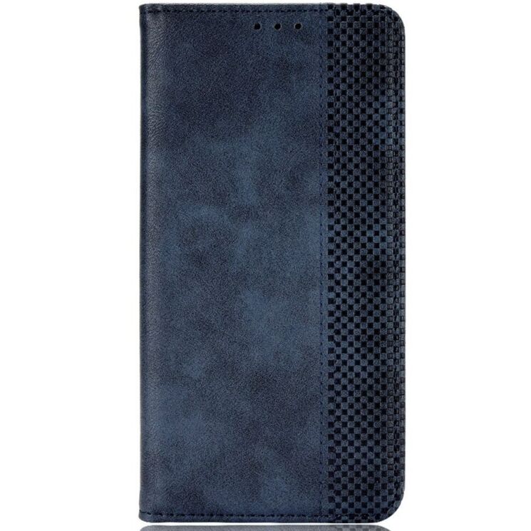 Чехол Deexe Retro Style для Realme GT Neo 6 SE / GT 6T - Blue: фото 5 из 7