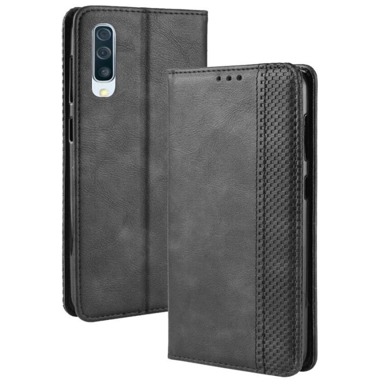 Чохол Deexe Retro Style для Samsung Galaxy A50 (A505) / A30s (A307) / A50s - Black: фото 2 з 12