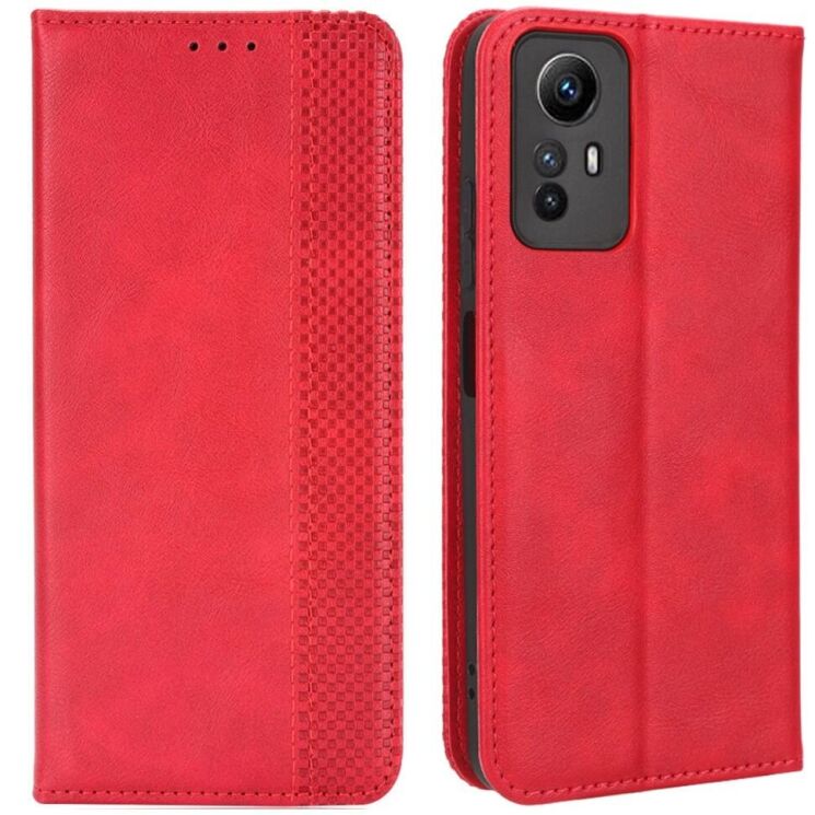 Чехол Deexe Retro Style для Xiaomi Redmi Note 12S - Red: фото 1 из 7