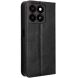 Чехол Deexe Retro Style для ZTE Blade A35 / Blade A55 - Black (367703B). Фото 6 из 7